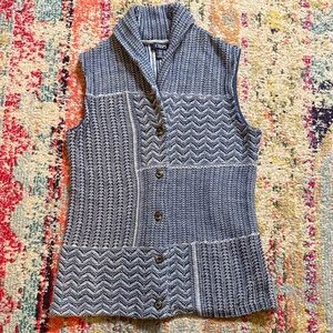 Chaps denim • sleeveless knit vest